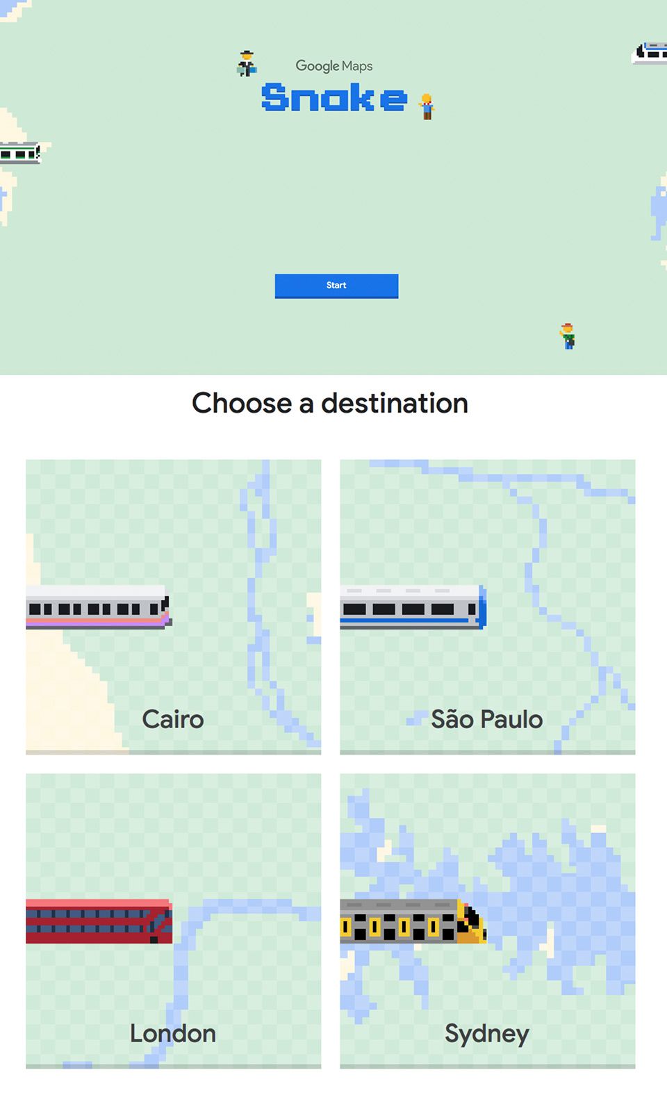 Google Map adds Snake game for April Fools' Day: How to play