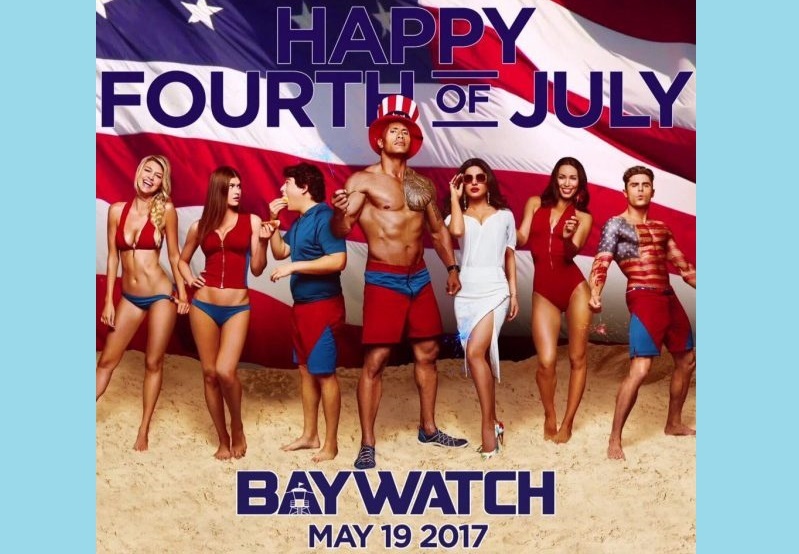 Hollywood Movie Baywatch Poster Released With Hot Priyanka Dynamite News 0366