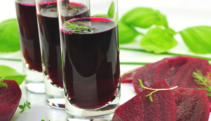 A view of Beetroot Juice 