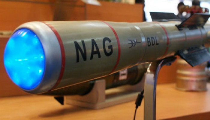 Final user trial of NAG Missile carried out