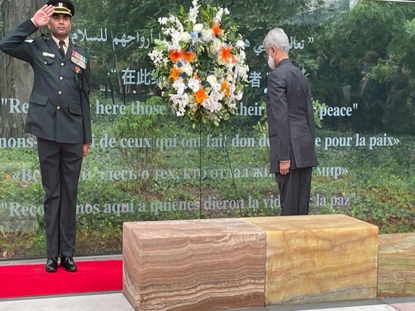 Jaishankar honours memory of men, women who lost their lives to secure peace