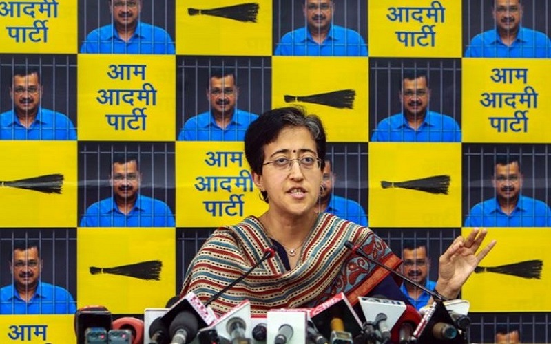 Delhi Water Minister and AAP leader Atishi