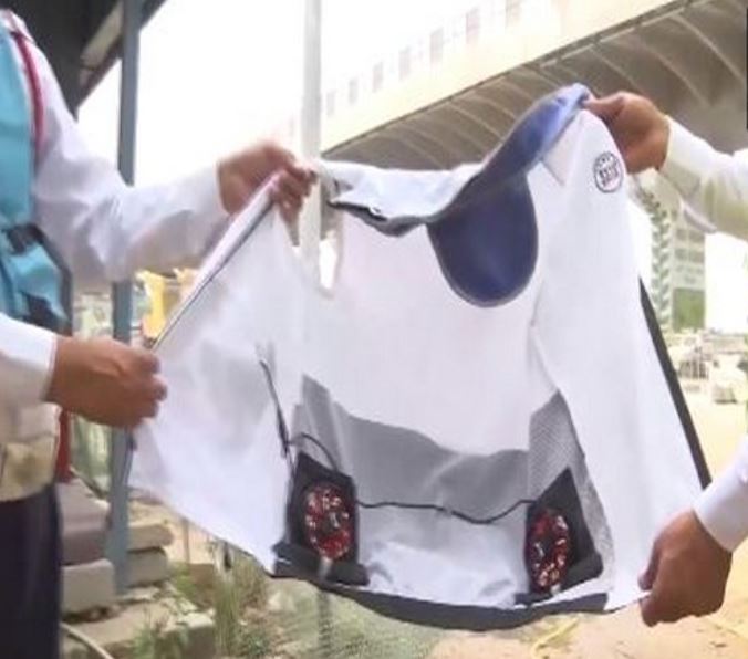 ‘AC jackets’ to beat the heat