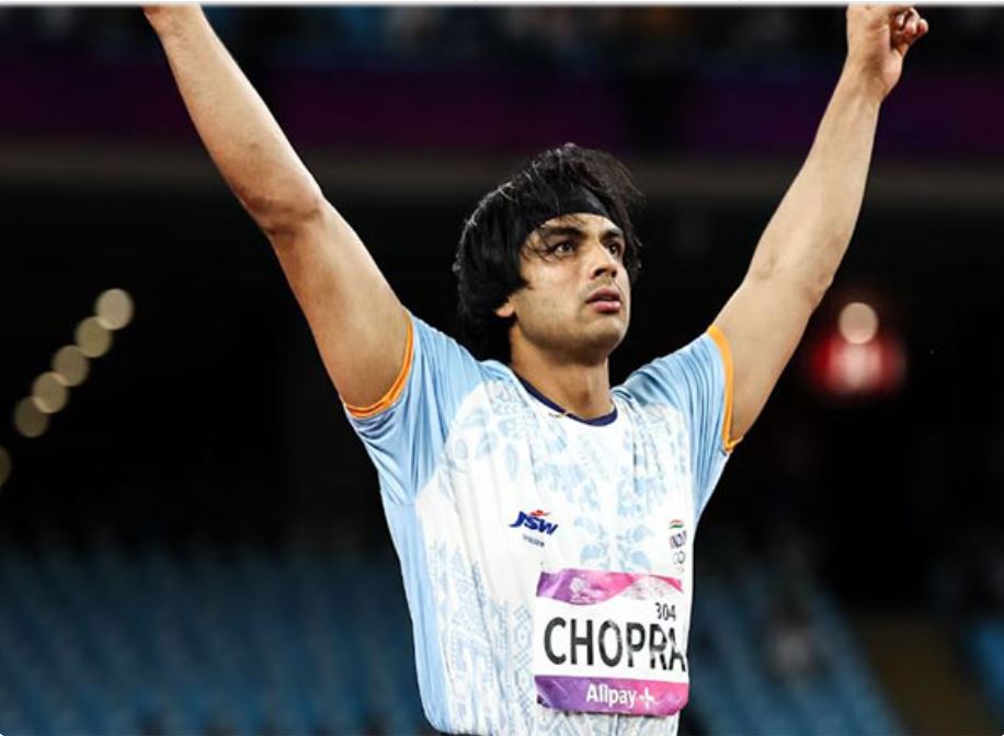 Indian Javelin Thrower Neeraj Chopra